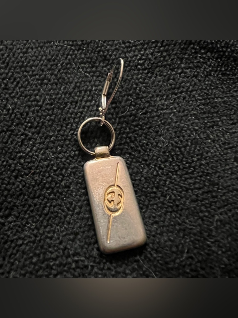 Vintage Gucci Italy GG Logo Tag Necklace - Picture 5 of 10